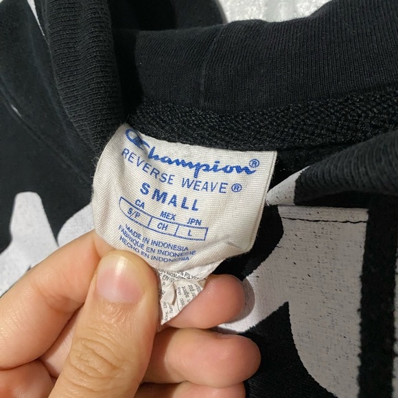 Champion All Over Print Reverse Weave Hoodie - Picture 5 of 5